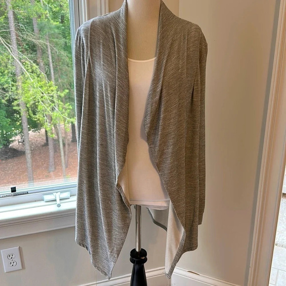 Fabletics Sweaters - Fabletics Waterfall Cardigan, EUC, Size M